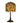 Long Apple Blossom All Brass Lamp