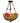 16” Rose Wedding Decoration Chandelier